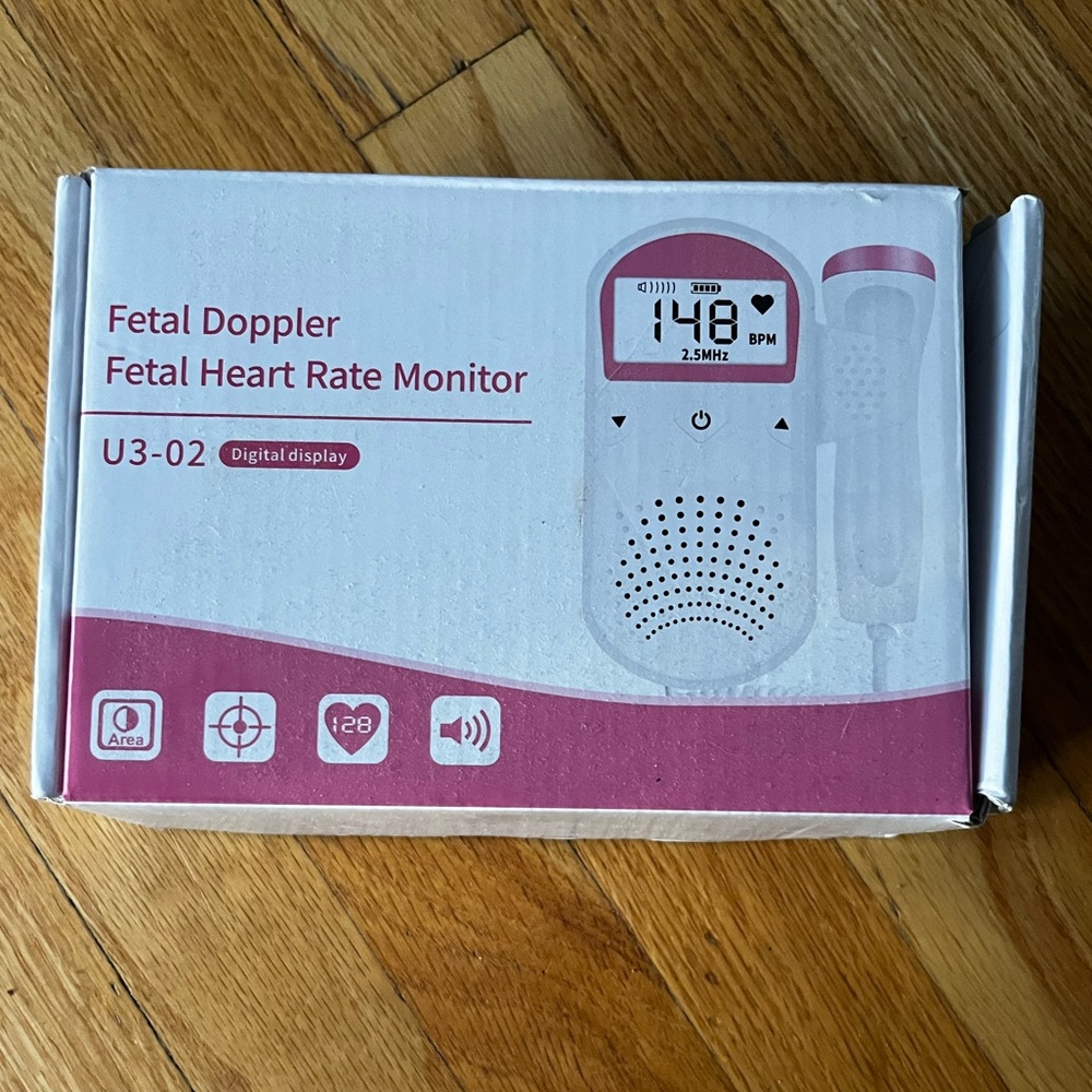 Fetal Doppler. Heart rate monitor